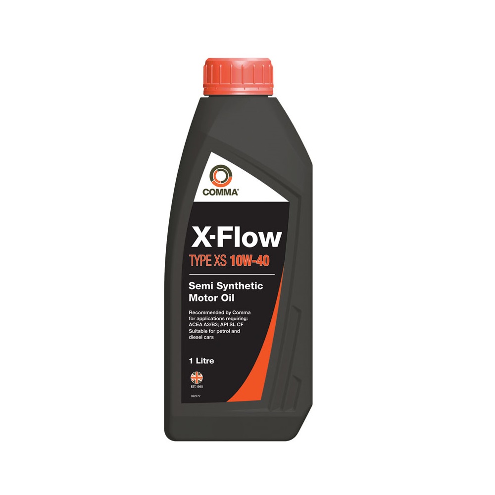 Моторное масло Comma X-FLOW TYPE XS 10W-40 автомасло полусинтетическое ...