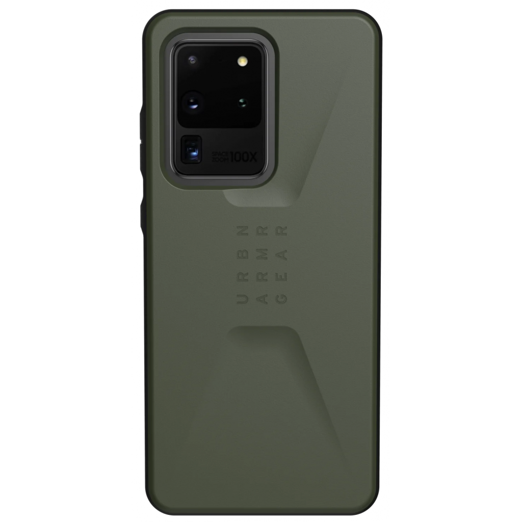 

Чехол для моб. телефона UAG Galaxy S20 Ultra Civilian, Olive Drab