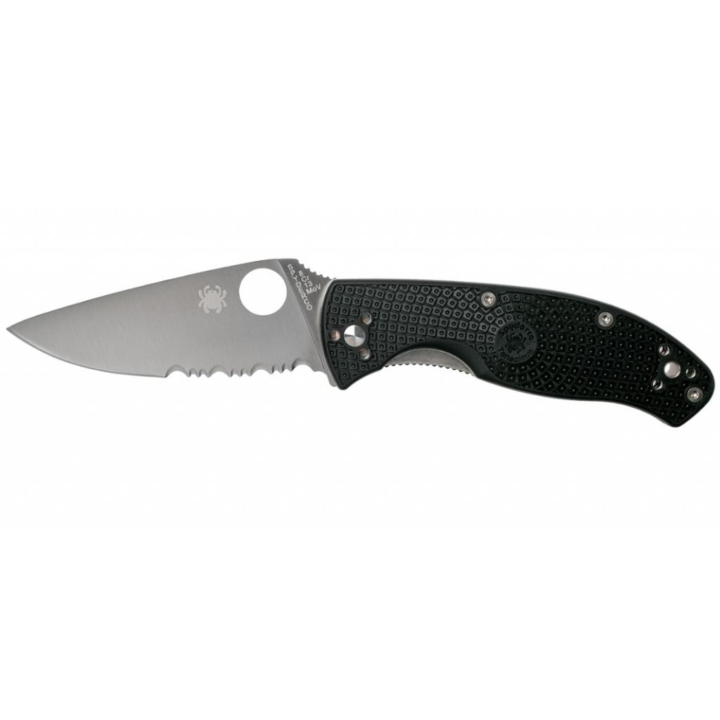 

Нож Spyderco Tenacious FRN полусеррейтор (C122PSBK)