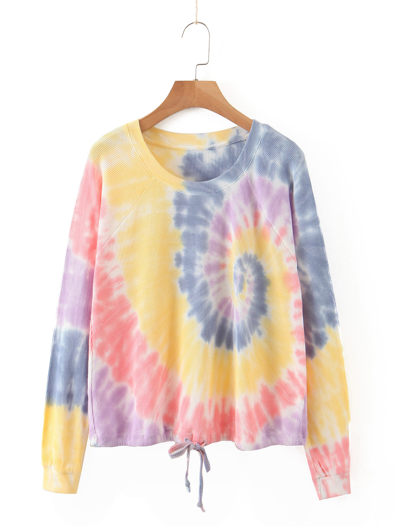 

Лонгслив женский в стиле tie dye Magic Berni Fashion (M) Желтый