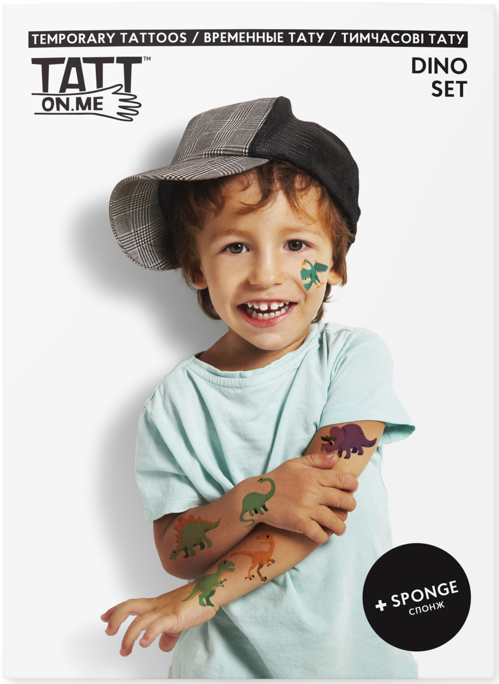 

Временные тату TATTon.me Dino Set (TSDino)