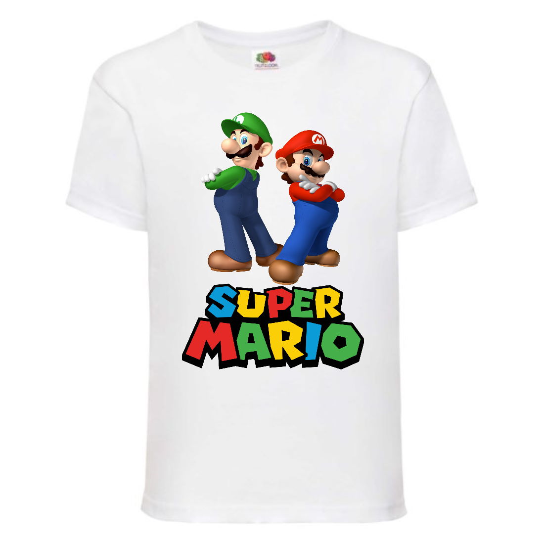 

Футболка Супер Марио 10 (Super Mario) белая (SMar wh-5) 164 см