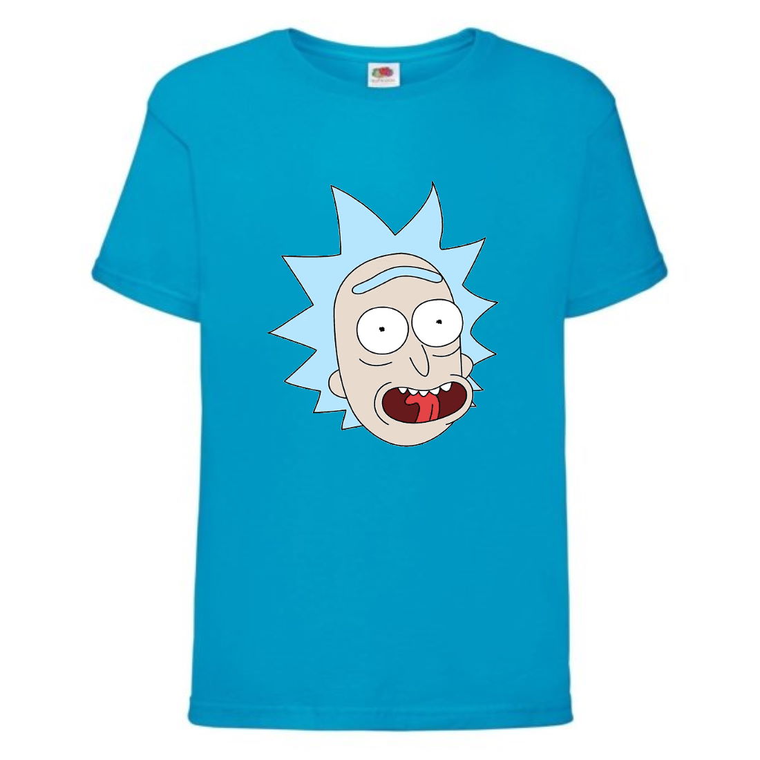 

Футболка Рик и Морти (Rick and Morty) голубая 128 см