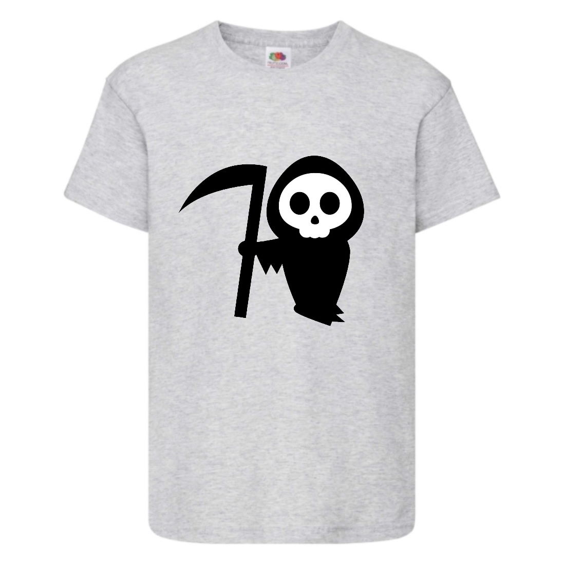 

Футболка детская Хэллоуин (Halloween) серая (halloween-015-gray) 140 см