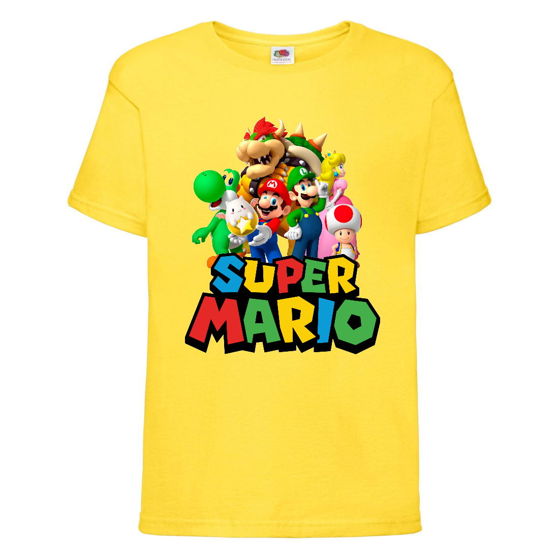 

Футболка Супер Марио 10 (Super Mario) Желтая (SMar yl-5) 140 см