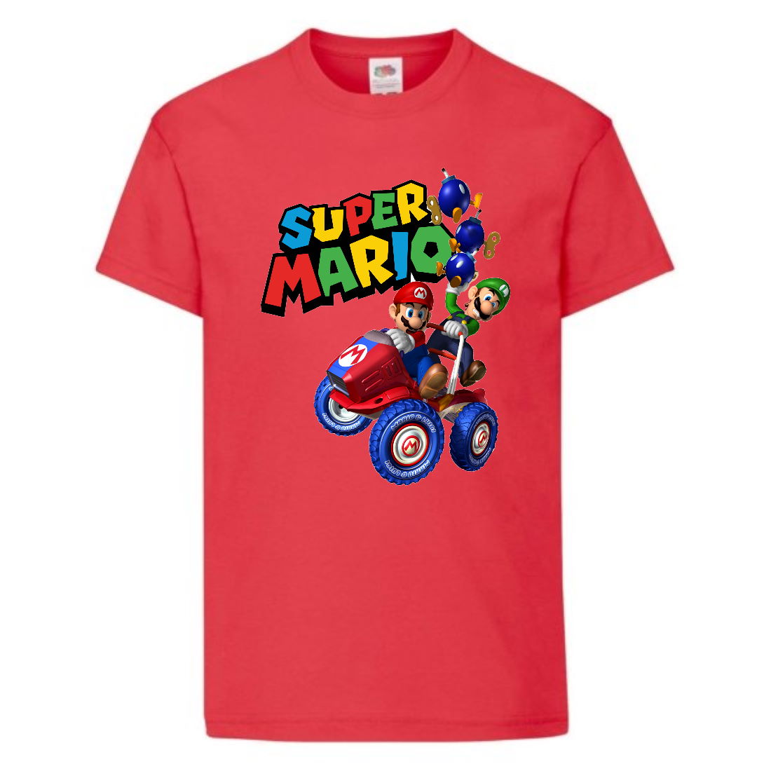 

Футболка Супер Марио 1 (Super Mario) Красная (SMar rd-02) 128 см