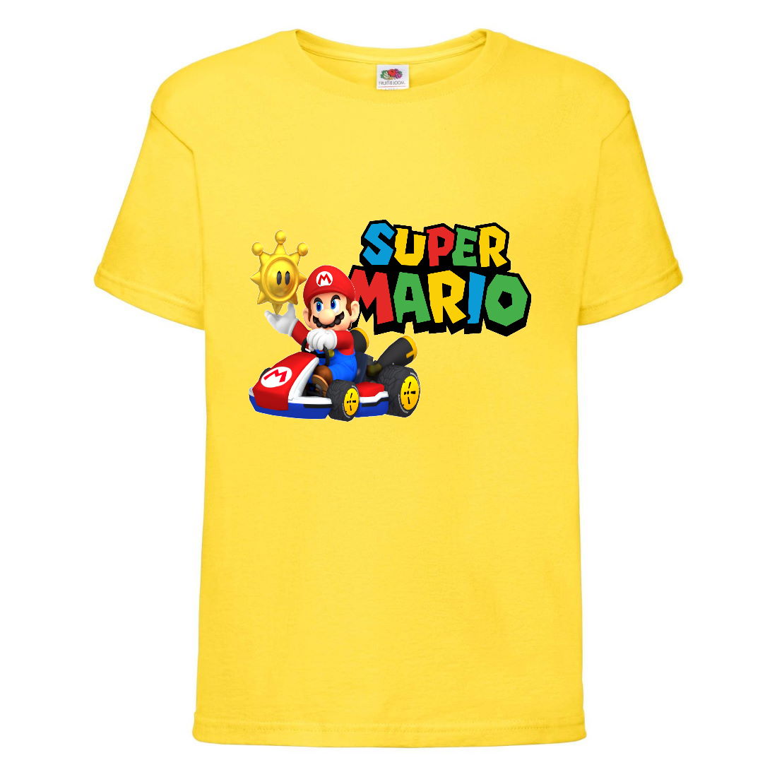 

Футболка Супер Марио 14 (Super Mario) Желтая (SMar yl-9) 164 см
