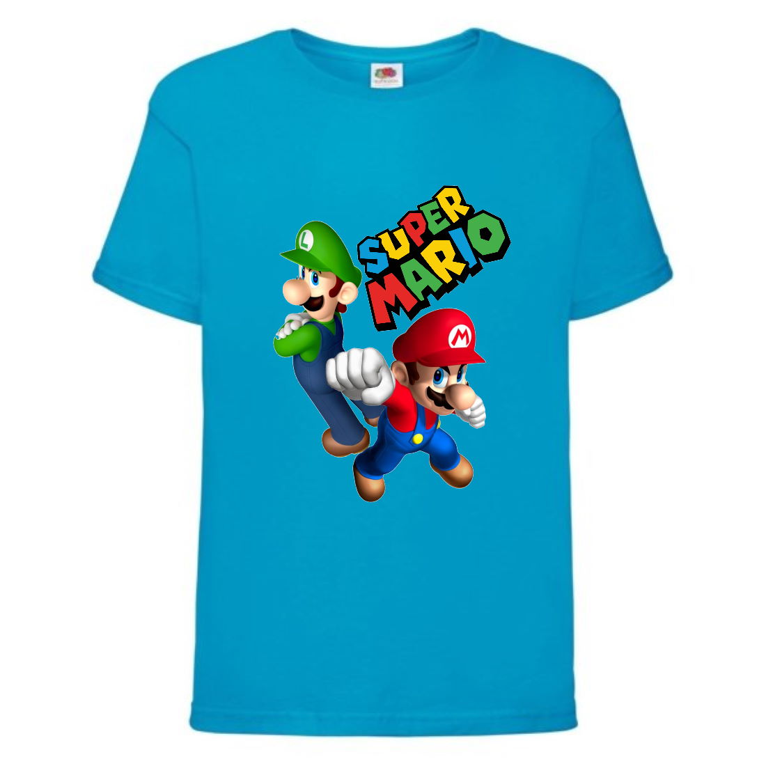 

Футболка Супер Марио 11 (Super Mario) синяя (SMar blu-5) 164 см