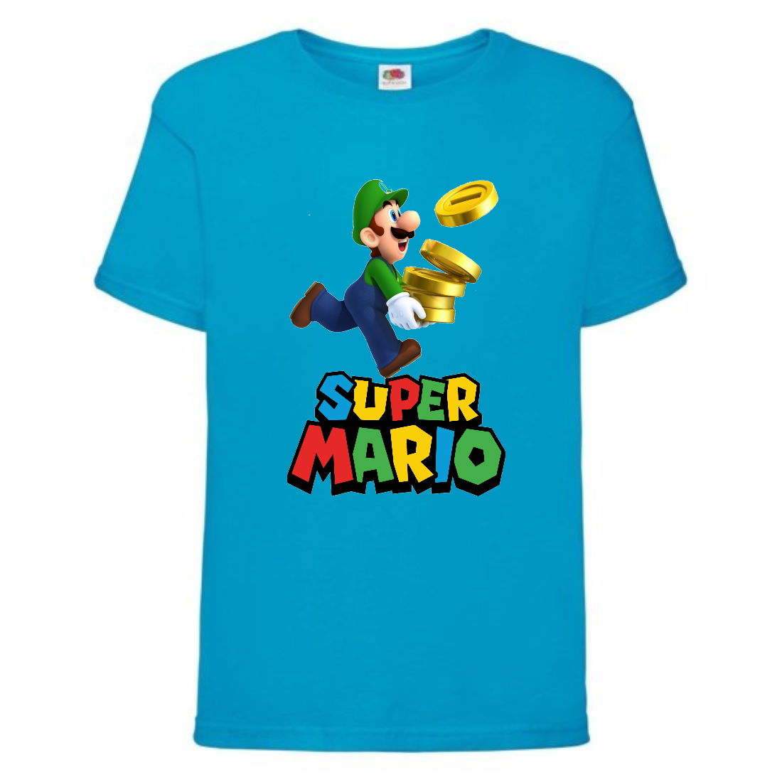 

Футболка Супер Марио 12 (Super Mario) синяя (SMar blu-6) 128 см