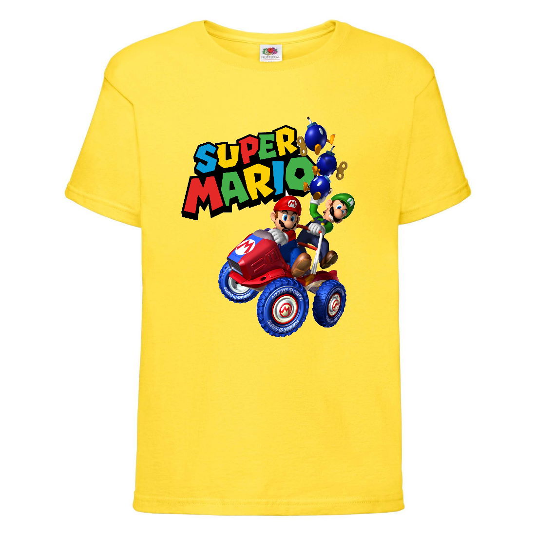 

Футболка Супер Марио (Super Mario) Желтая (SMar yl-01) 140 см