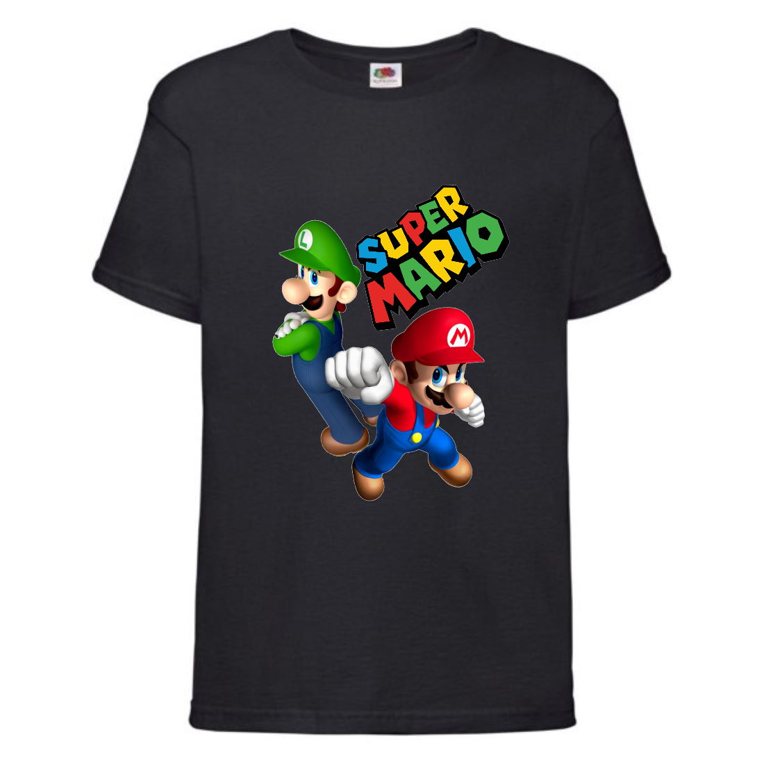 

Футболка Супер Марио 10 (Super Mario) черная (SMar blc-4) 140 см
