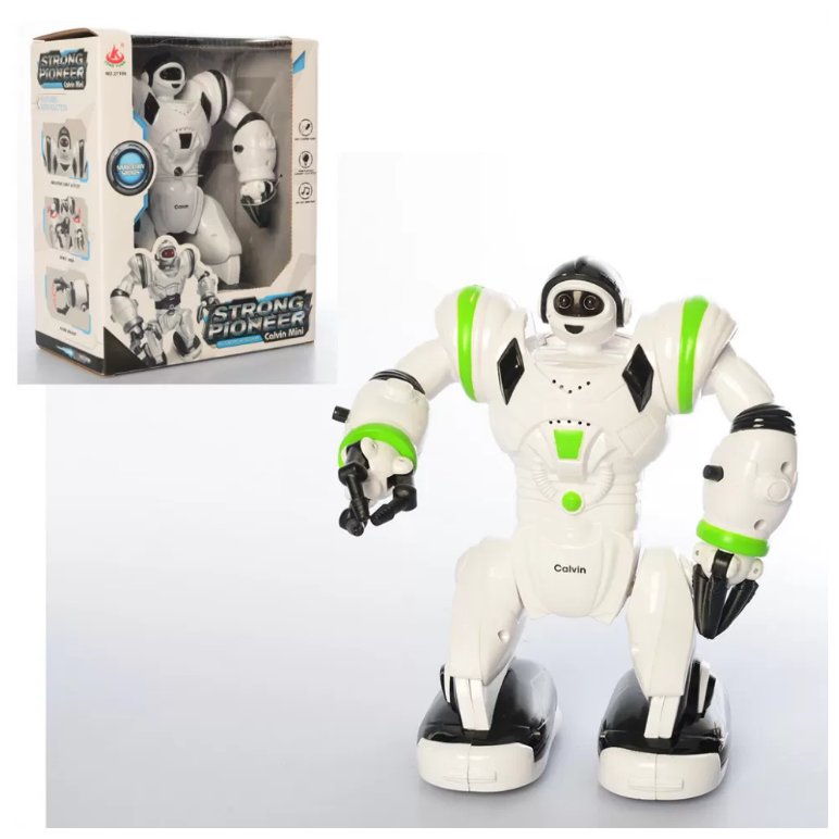 

Интерактивный музыкальный робот для детей FENG YUAN 27106 Calvin Mini (27106(Light-Green)_AL)