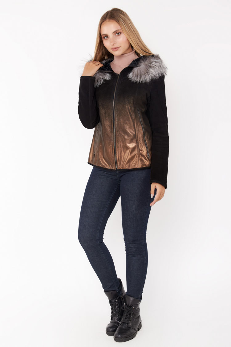 

Куртка Balimod 543/kps  Бронза/черная 185880095, Куртка Balimod 543/kps 7XL Бронза/черная 185880095