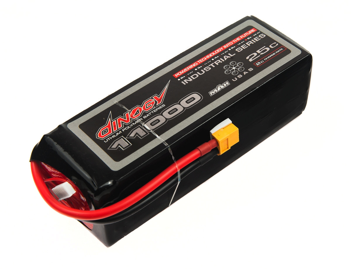 

Аккумулятор Dinogy Li-Pol 11000mAh 22.2V 6S 25C 58x60x179 мм XT60 (2711373685937)