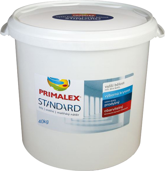 

Краска известковая Primalex Standard 40 кг Белая (PX-00273260)