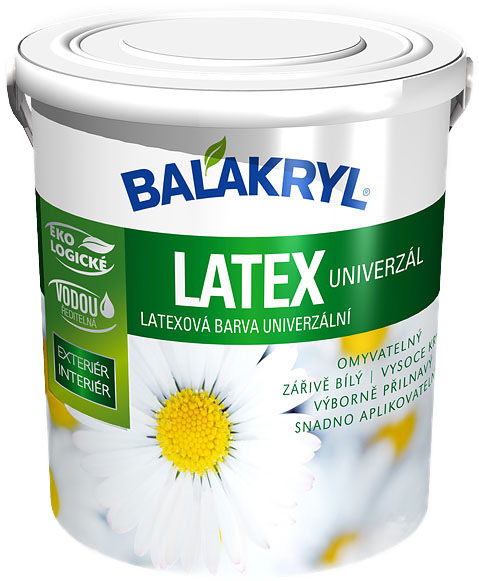

Краска латексная Balakryl Latex Univerzal 5 кг Белая (BL-00318459)