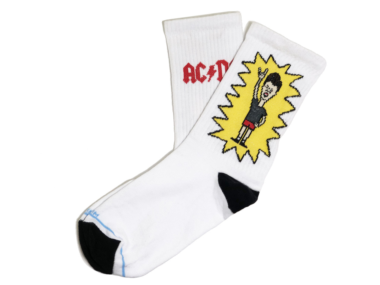 

Мужские носки LOMM Premium AC/DC Butt-head серые