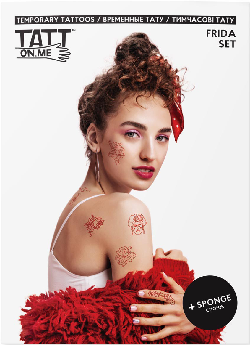 

Временные тату TATTon.me Frida Set (TSFrida)