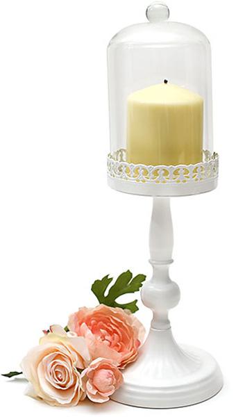 

Подсвечник Labrim 11.5х11.5х33 см, со стеклянным колпаком Bona 43353-BR-1907