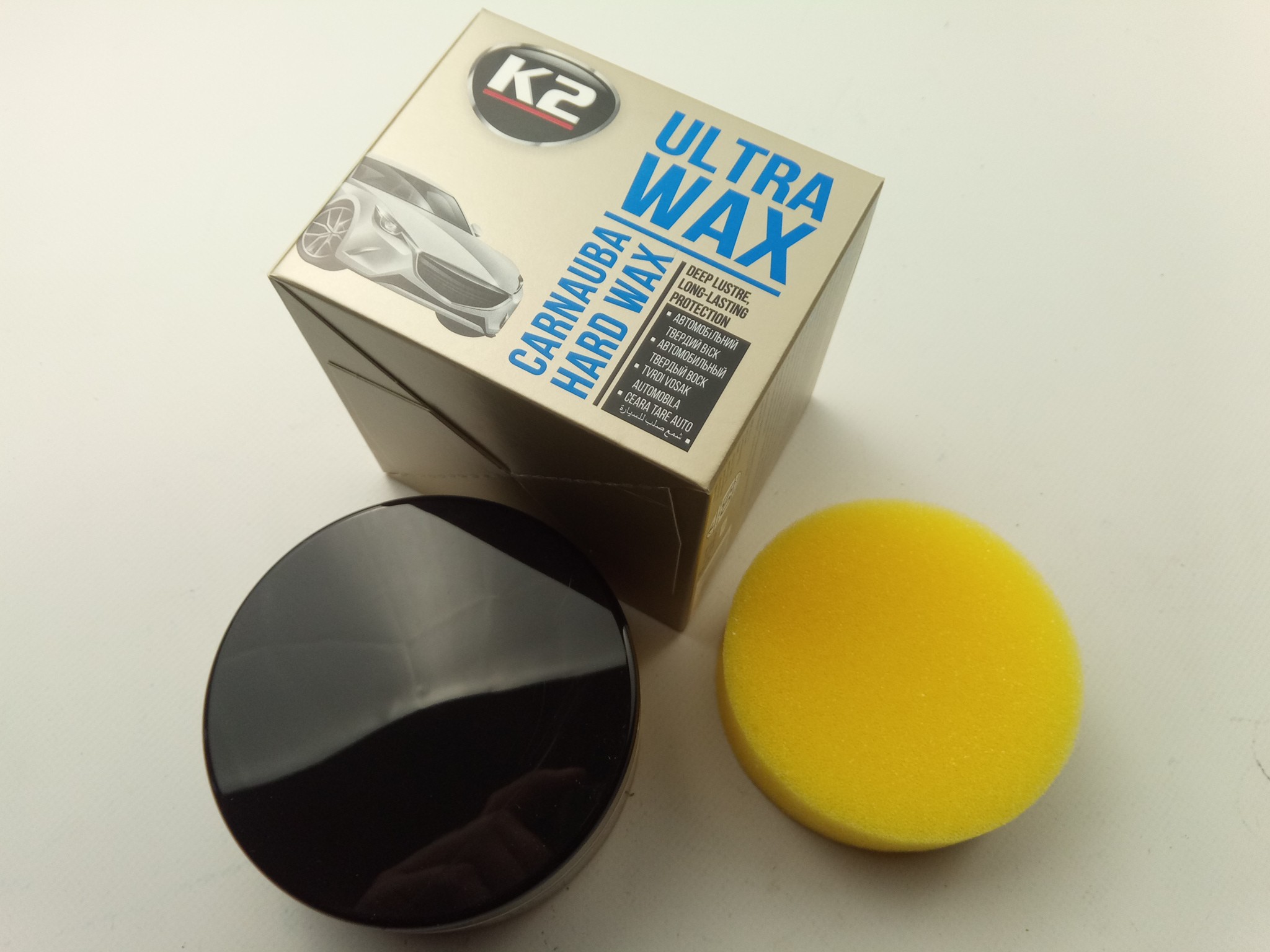 Полироль для кузова K2 Ultra Wax (K073) твердый воск (250 мл) – фото ...