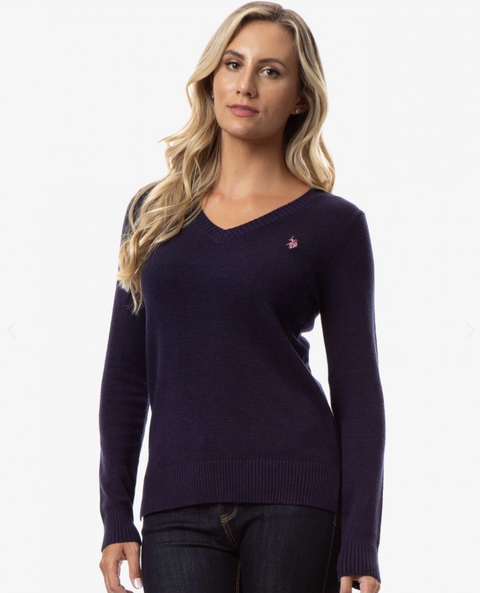 

Пуловер U.S. Polo assn L синий