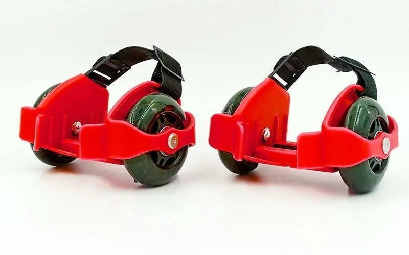 

Ролики на пятку с подсветкой Flash roller Красные flashing roller, ролики на пятку (1000224-Red-0)