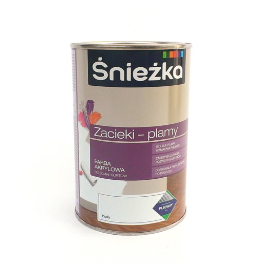 

Краска акриловая Sniezka от следов и пятен 1 л (10497326)