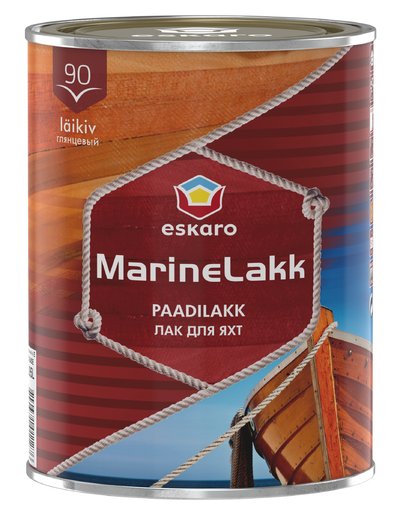 

Лак яхтный Eskaro Marine Lak глянцевый 0,95 л (11870166)