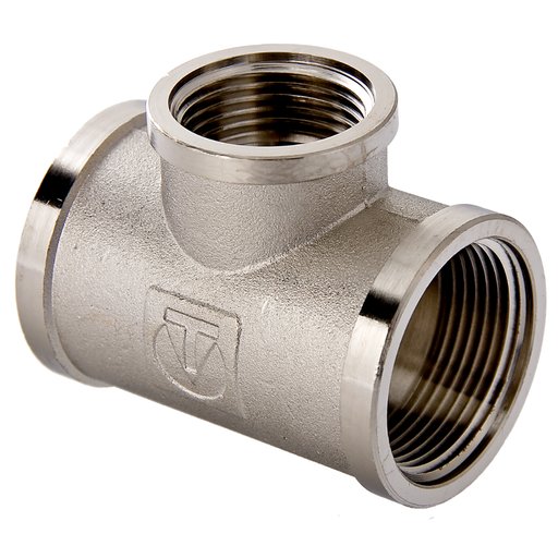 

Тройник резьбовой никелированный Valtec D 1х3/4х1 Вн-Вн-Вн (10744041)