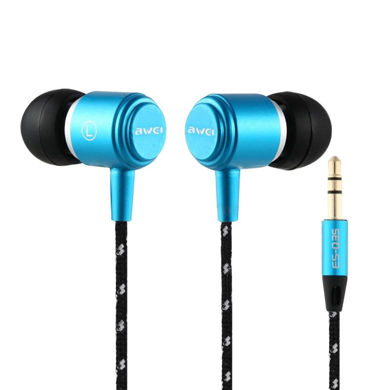 

Наушники Awei HF MP3 ES-Q35 Blue