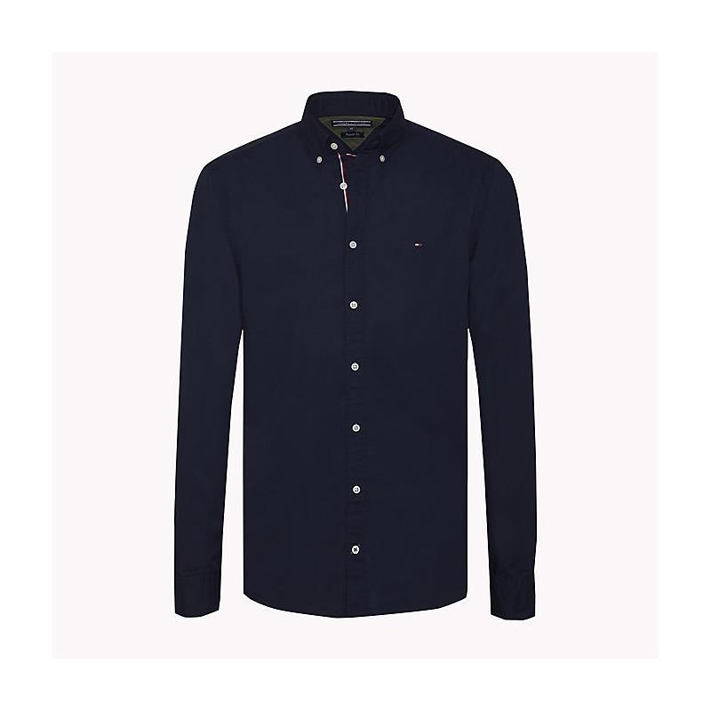 

Рубашка мужская TOMMY HILFIGER темно-синий S MW0MW05979-416
