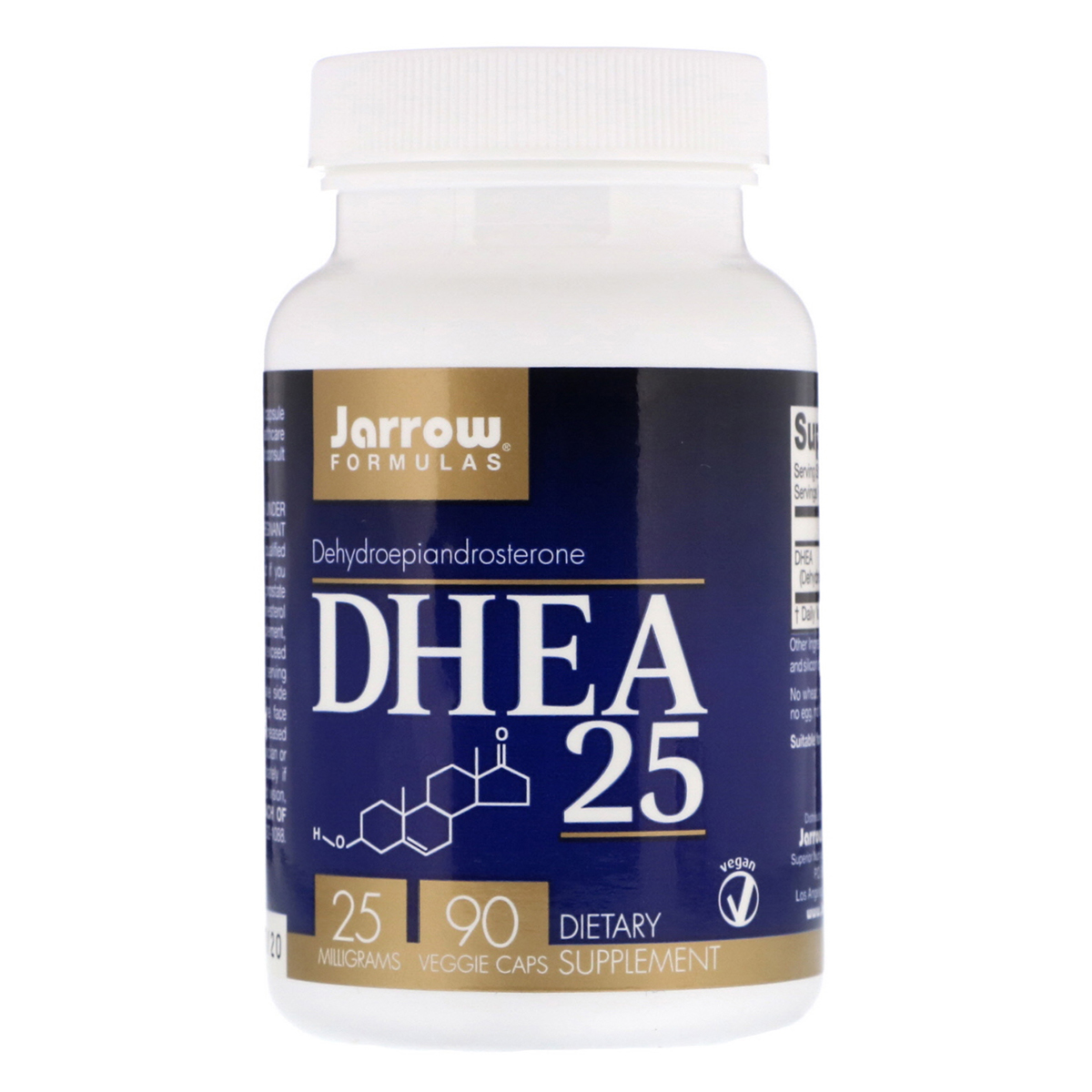 

Природные добавки Jarrow Formulas Дегидроэпиандростерон 25 мг DHEA 90 гелевых капсул