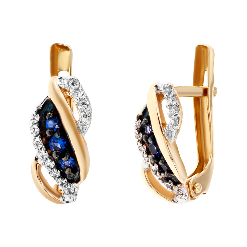 

Серьги Diamant с1610-13