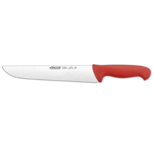 

Нож мясника 250 мм красный Arcos 2900 291822