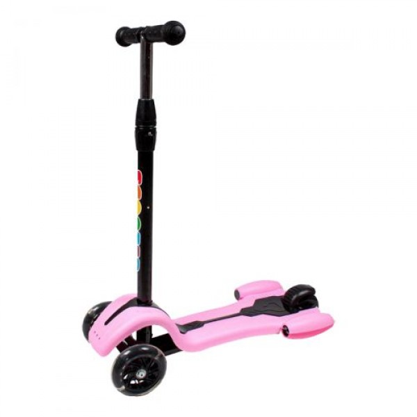 

Самокат четырехколесный Scooter BT-KS-0191 розовый