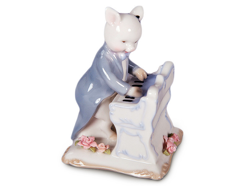 

Статуэтка Поросенок с пианино 11 см Lefard 45564-BR-1181