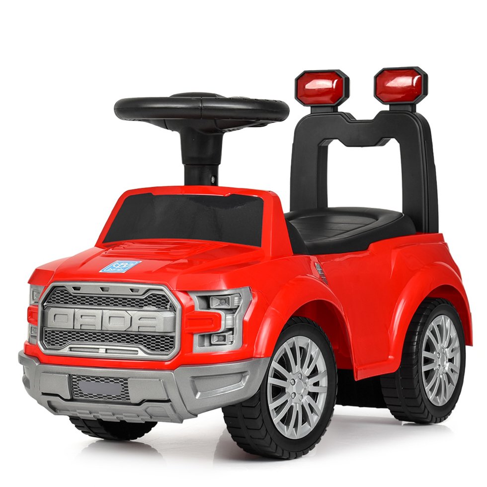 

Машинка каталка толокар Bambi FD-6821-3 музыка свет красная