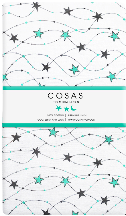 

Простынь Cosas Chaplet Stars 155х215