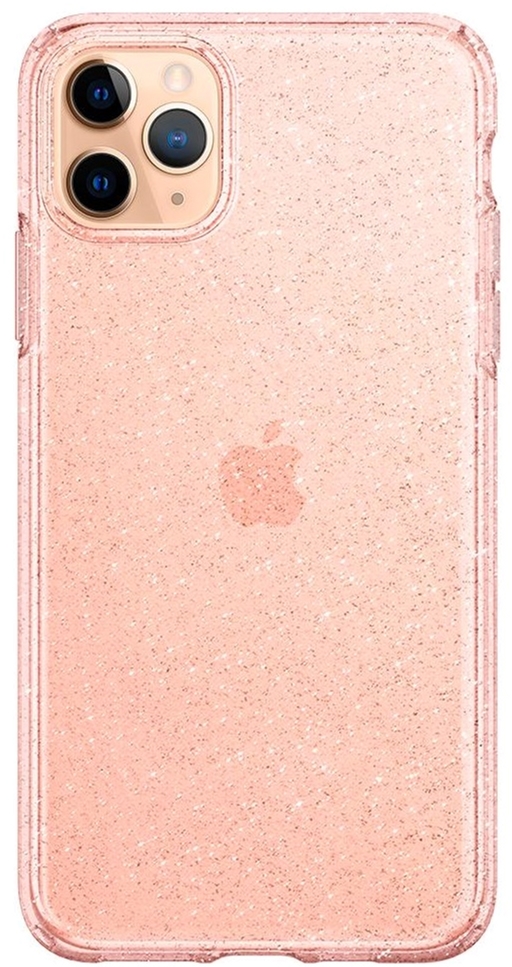 

Панель Spigen Liquid Crystal Glitter для Apple iPhone 11 Pro Max Rose Quartz