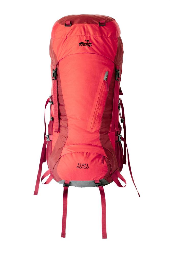 

Туристический рюкзак Tramp Floki 50+10 красный (TRP-046-red)
