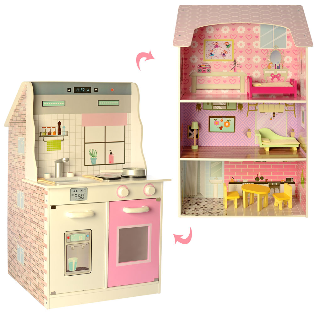 

Деревянная игрушка Домик MD 2578