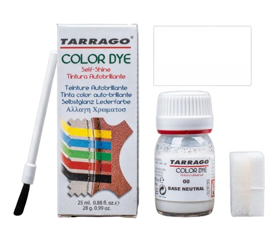 Краска для кожи Tarrago Color Dye, нейтральная, 25 мл от продавца ...