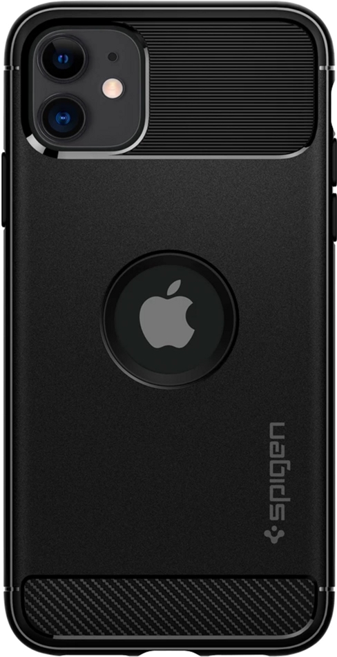 

Панель Spigen Rugged Armor для Apple iPhone 11 Matte Black