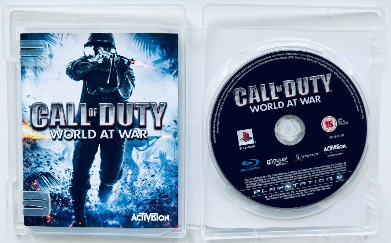 ROZETKA » Call of Duty World at War, Б/У, английская версия - диск для  PlayStation 3 от продавца: RetroGaming Shop купить в Украине: цена, отзывы