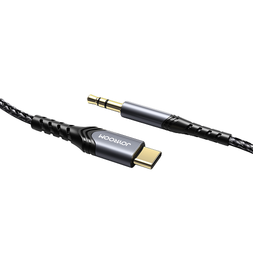 Кабель JOYROOM Audio TypeC to 3.5 mm port audio cable SYA03 2M