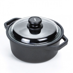 

Сотейник RISOLI "BLACKplus" 28 см с крышкой 00104BP/28PN