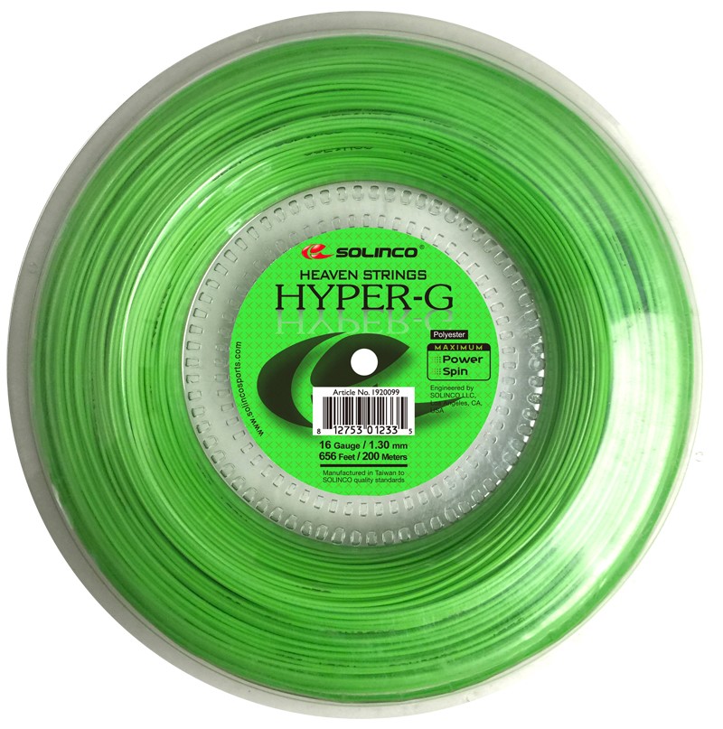 

Теннисная струна Solinco Hyper G 200м 1.3 (1920099)