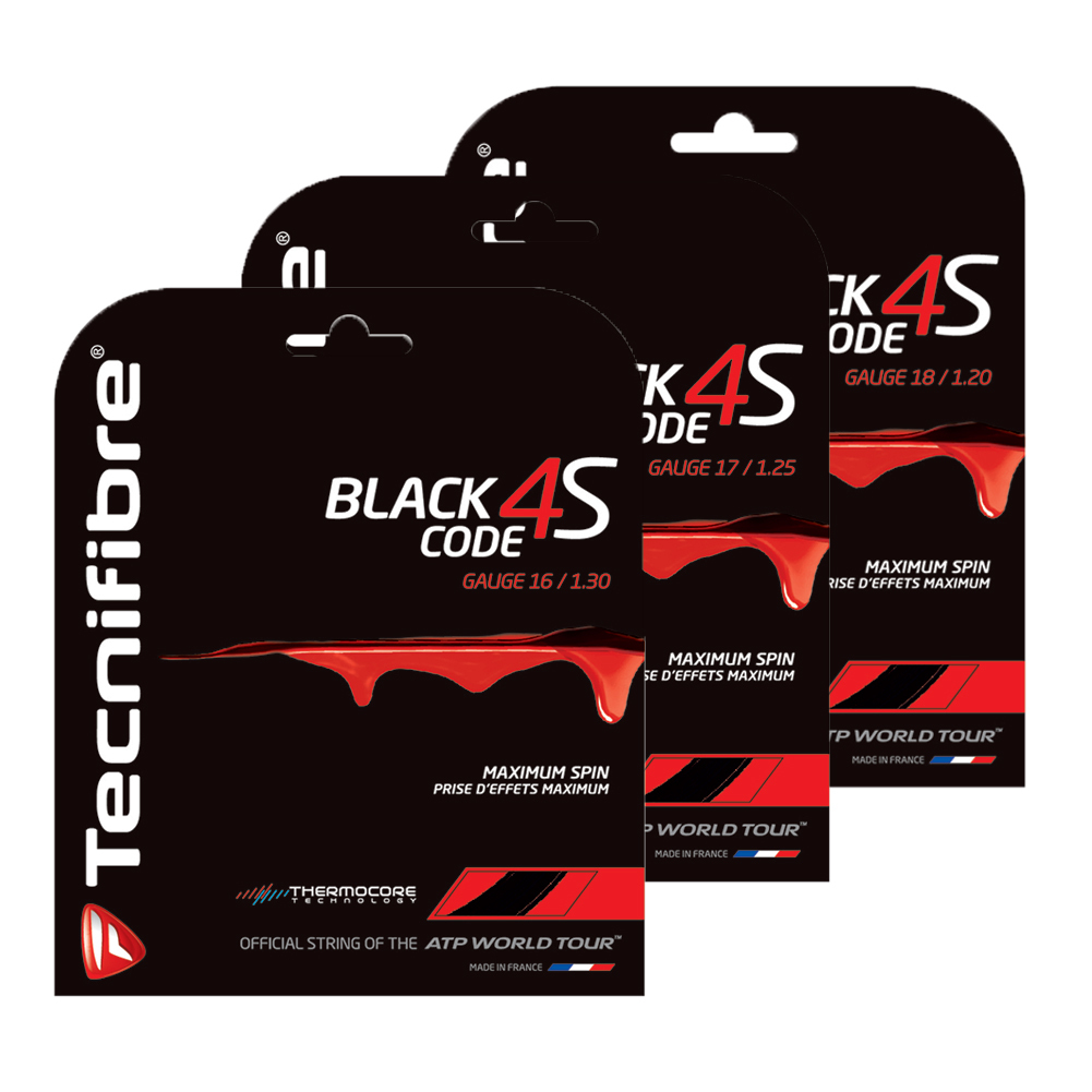 

Теннисная струна Tecnifibre Black Code 4S 12м (Tecnif4S-12)