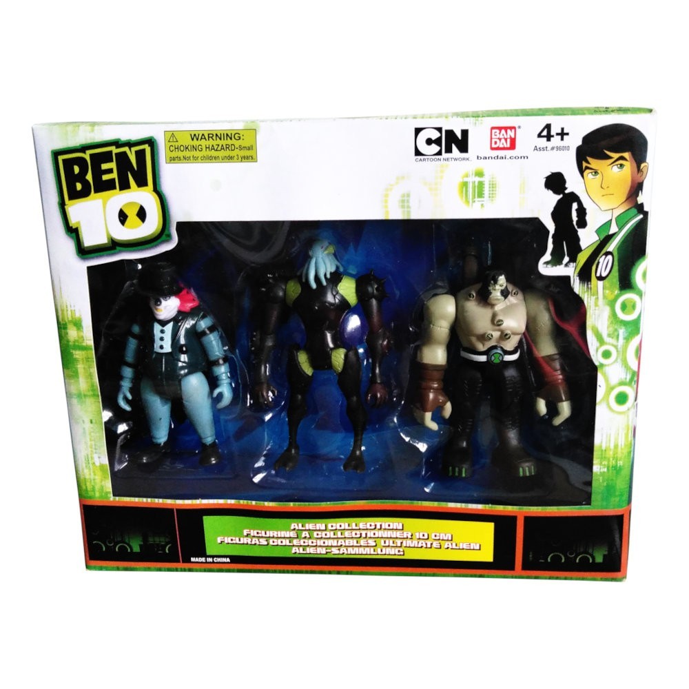 Игровой набор из 3-х экшен-фигурок Bandai Ben 10 Alien Force Zombozo Vilgax  Benvicktor (96010-1) – фото, отзывы, характеристики в интернет-магазине  ROZETKA от продавца: ToysJam | Купить в Украине: Киеве, Харькове, Днепре,  Одессе,