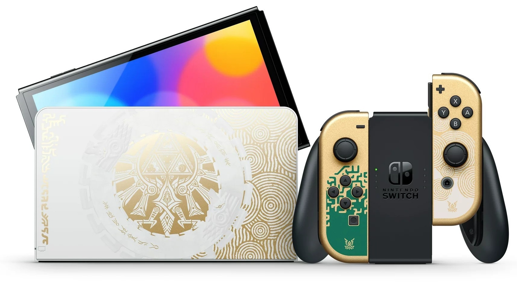 Игровая консоль Nintendo Switch (OLED Model) The Legend of Zelda: Tears of  the Kingdom Edition – фото, отзывы, характеристики в интернет-магазине  ROZETKA от продавца: GoodForYou | Купить в Украине: Киеве, Харькове, Днепре,